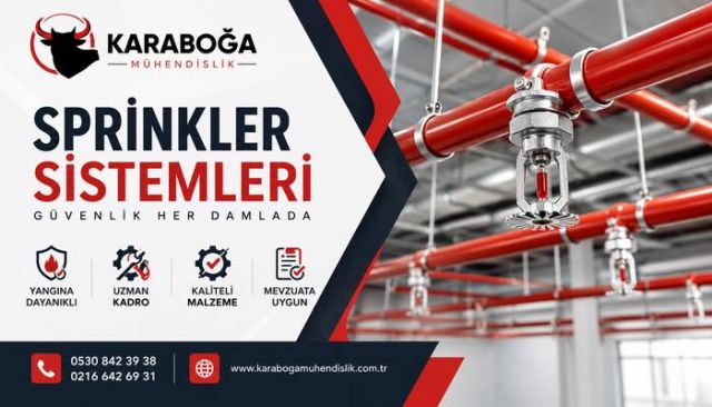 Çekmeköy Sprinkler Söndürme Sistemleri: Yangın Güvenliğinde Otomatik Korumanın Gücü