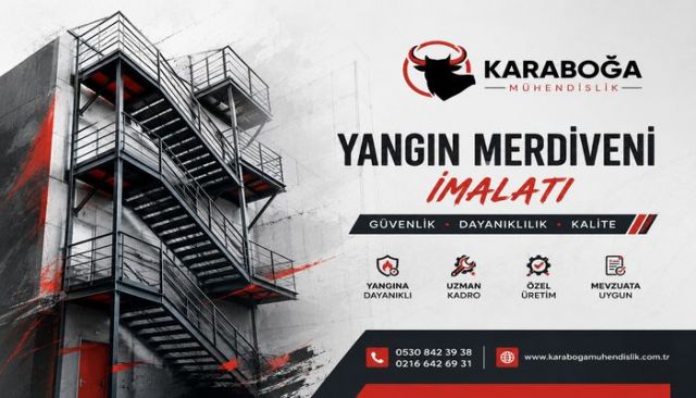 Çekmeköy Yangın Merdiveni Sistemleri: Güvenli Tahliyenin ve Yapı Güvenliğinin Vazgeçilmez Unsuru