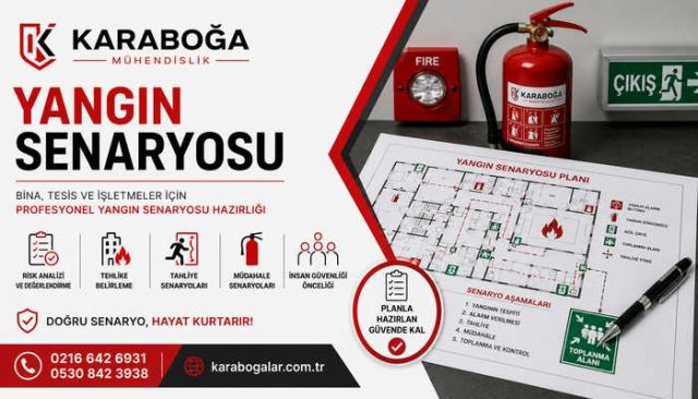 Çekmeköy Yangın Senaryosu Hazırlama Hizmetleri: Güvenli Tahliye ve Mevzuata Uygun Profesyonel Çözümler