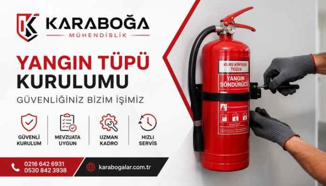 Çekmeköy Yangın Tüpü Satışı, Dolumu ve Bakımı: Profesyonel Yangın Güvenliği Çözümleri